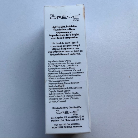 New The Crème Shop Luminous Liquid Foundation Makeup. Color 36 - Picture 6 of 6